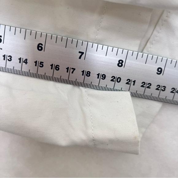 Tommy Hilfiger white flat front shorts women’s size 16 - Picture 6 of 7